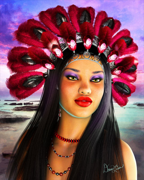 Carnival Fine Art Print by Artist Donna Lisa