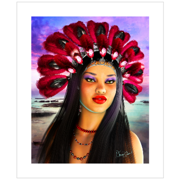 Carnival Fine Art Print by Artist Donna Lisa