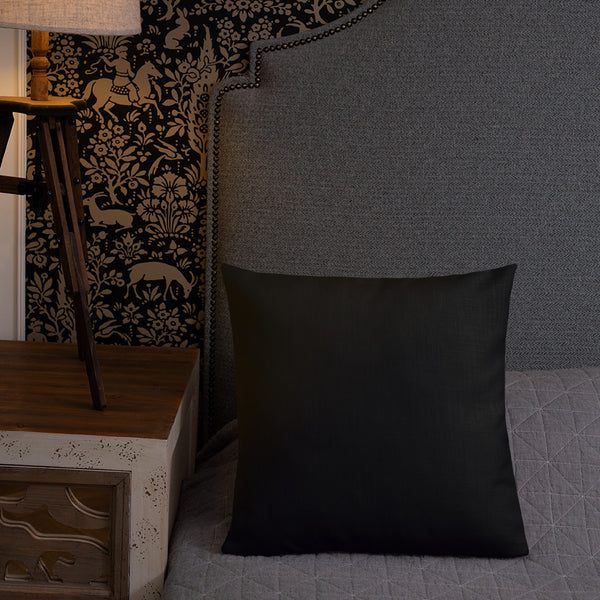 Sam Zombie Clown Premium Pillow - Art By Donna Lisa - Donna Lisa Art