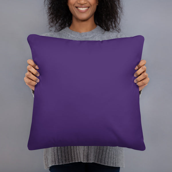 Purple Tears Throw Pillow - Art By Donna Lisa - Donna Lisa Art