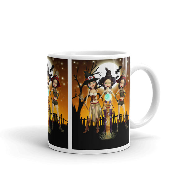 Sisters Three Witch Mug - Art by Donna Lisa