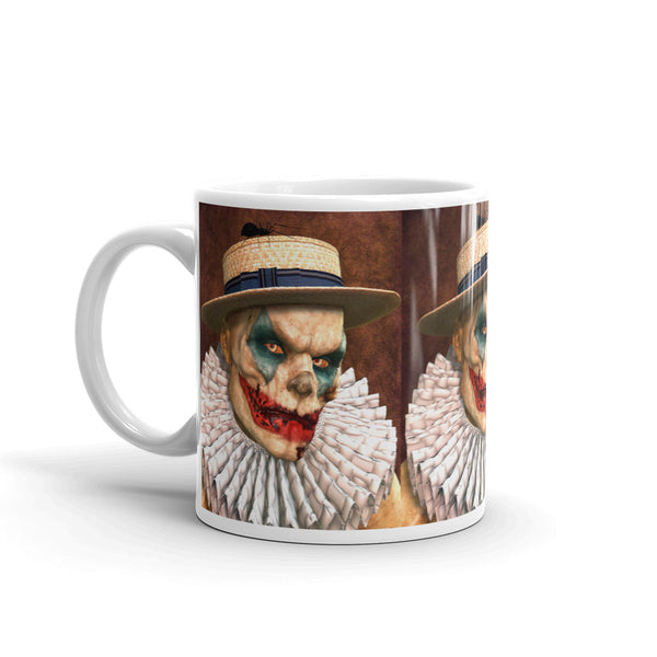 Sam Zombie Clown Art Mug by Donna Lisa