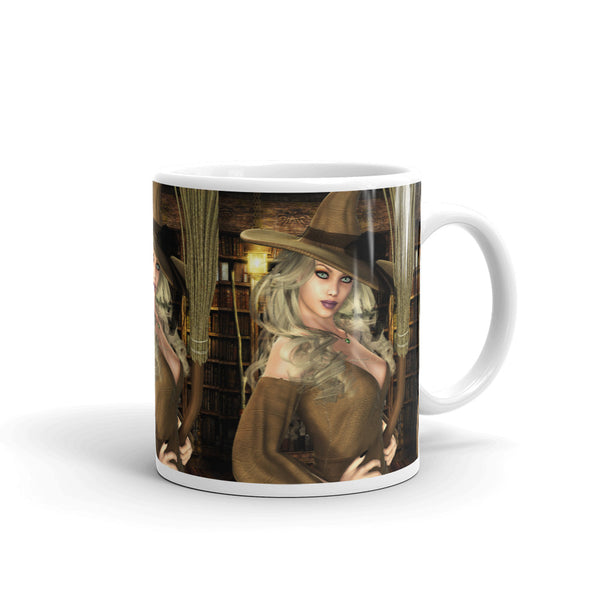 Witchery Witch Art Mug by Donna Lisa