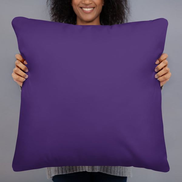 Purple Tears Throw Pillow - Art By Donna Lisa - Donna Lisa Art