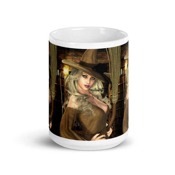 Witchery Witch Art Mug by Donna Lisa