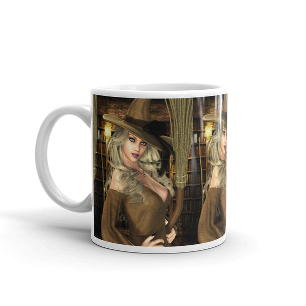 Witchery Witch Art Mug by Donna Lisa