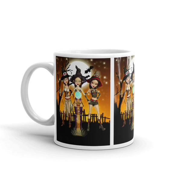 Sisters Three Witch Mug - Art by Donna Lisa