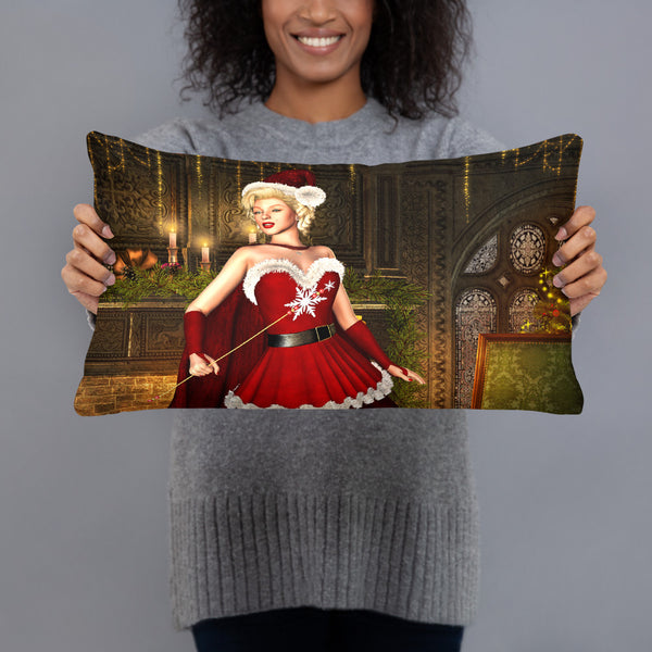 Santa Baby Christmas Throw Pillow