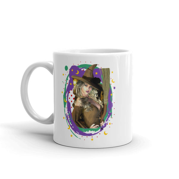 A Splash of Witch Art Mug - By Donna Lisa