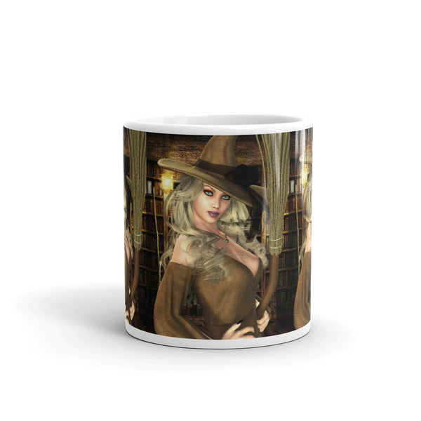 Witchery Witch Art Mug by Donna Lisa