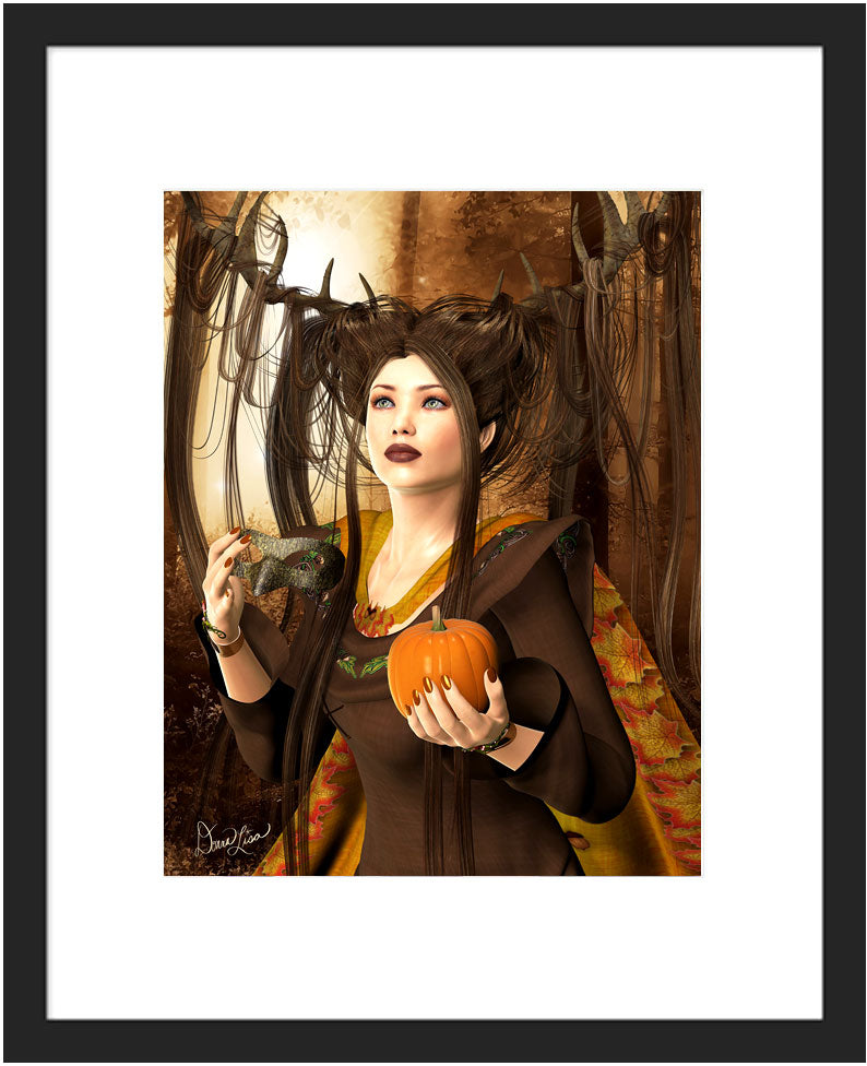 Autumn - Framed Fine Art Print-  by Donna Lisa