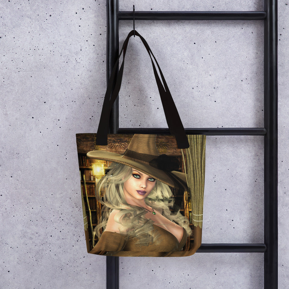 Witchery Witch Tote Bag - By Donna Lisa - Donna Lisa Art