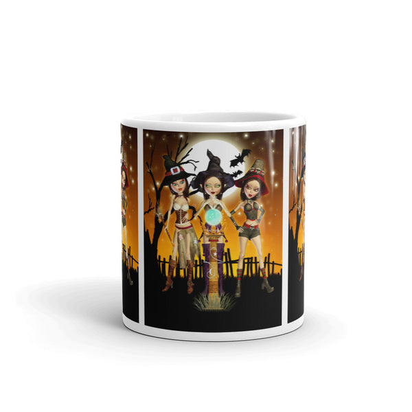 Sisters Three Witch Mug - Art by Donna Lisa