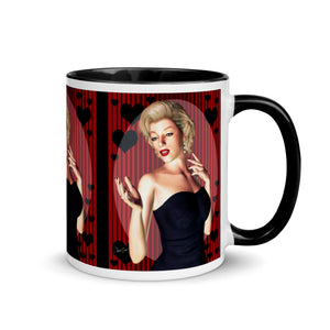 Classic Love Marilyn Art Mug by Artist Donna Lisa